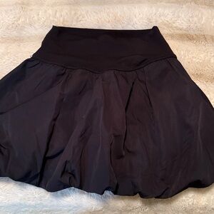 Aerie Black Bubble Skirt